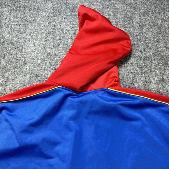 Nascar Women's Track Jacket 24 26 Blue Red Embroidered Drawstring Racing Stripe - Picture 11 of 15